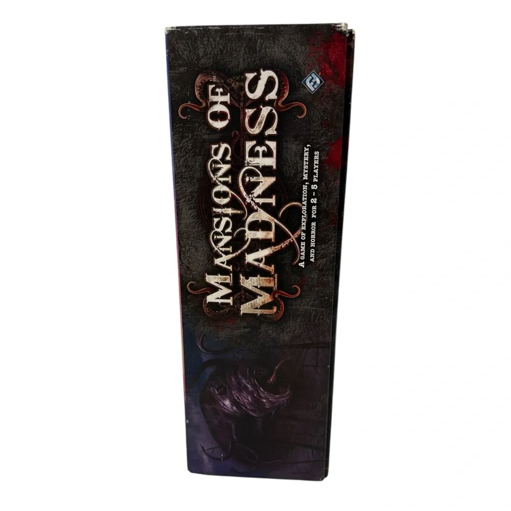 Mansions of Madness Board Game 1st Edition Arkham Horror Rare New Open Box
